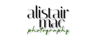 Alistair Mac Photography graphic art logo Black
