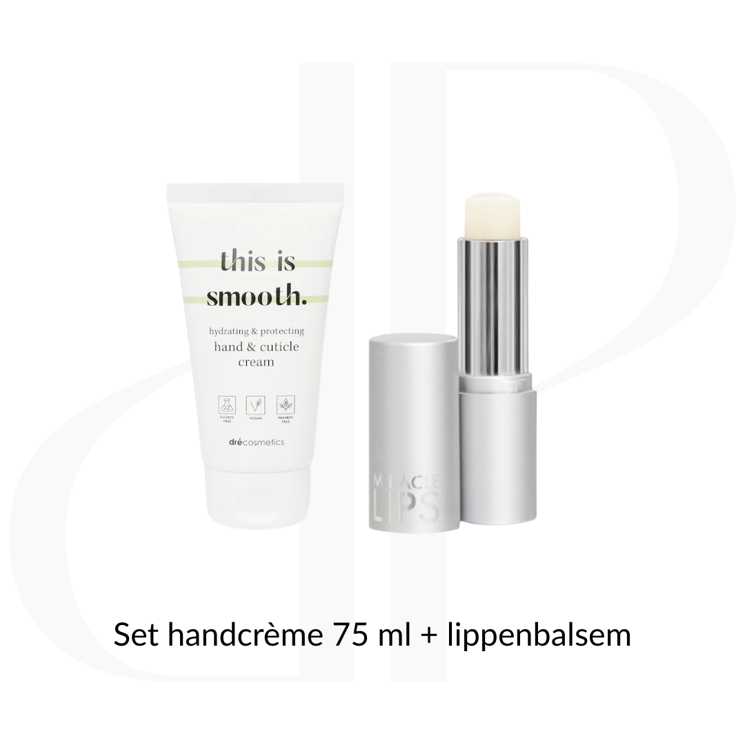 Set handcrème 75 ml + lippenbalsem