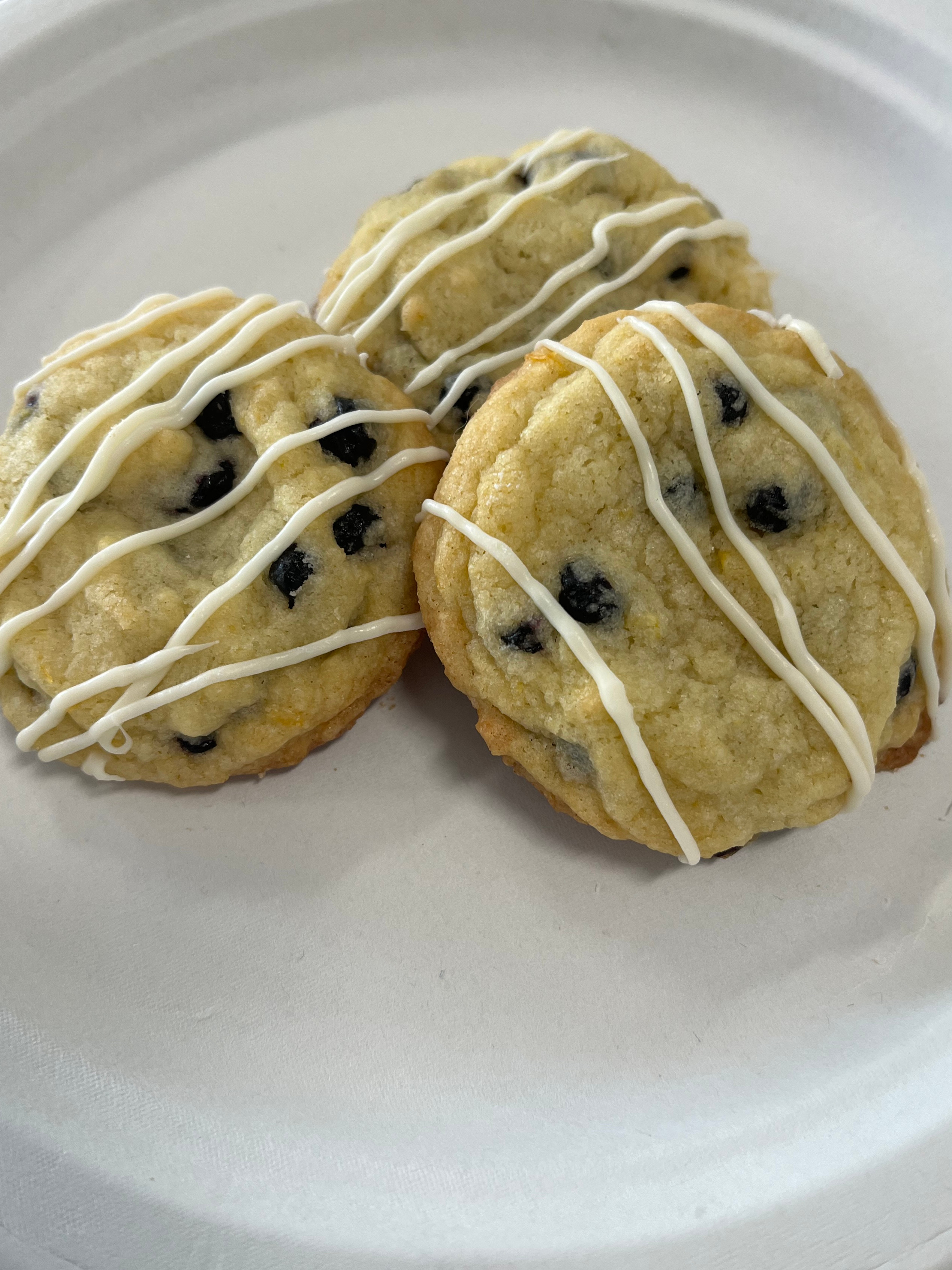 Lemon Blueberry Cookie