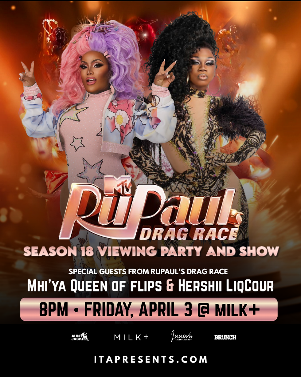 Season 18 Viewing Party w/ Mhi'ya Queen of Flips & Hershii (Salt Lake City)