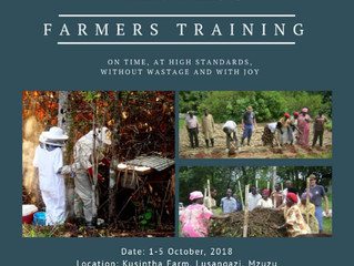 First Foundations for Farming Training at Mzuzu!