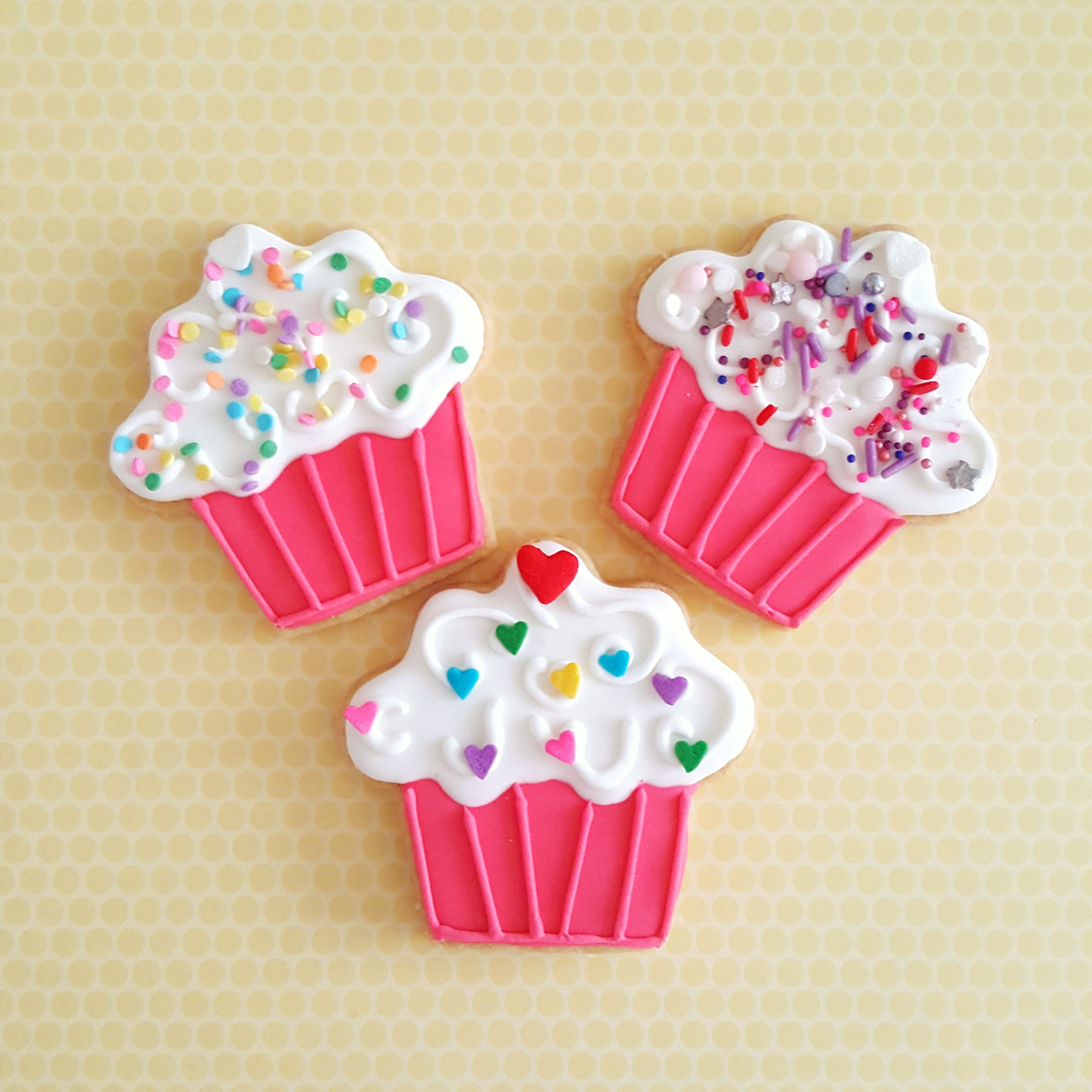 Galletas Decoradas de Cupcakes