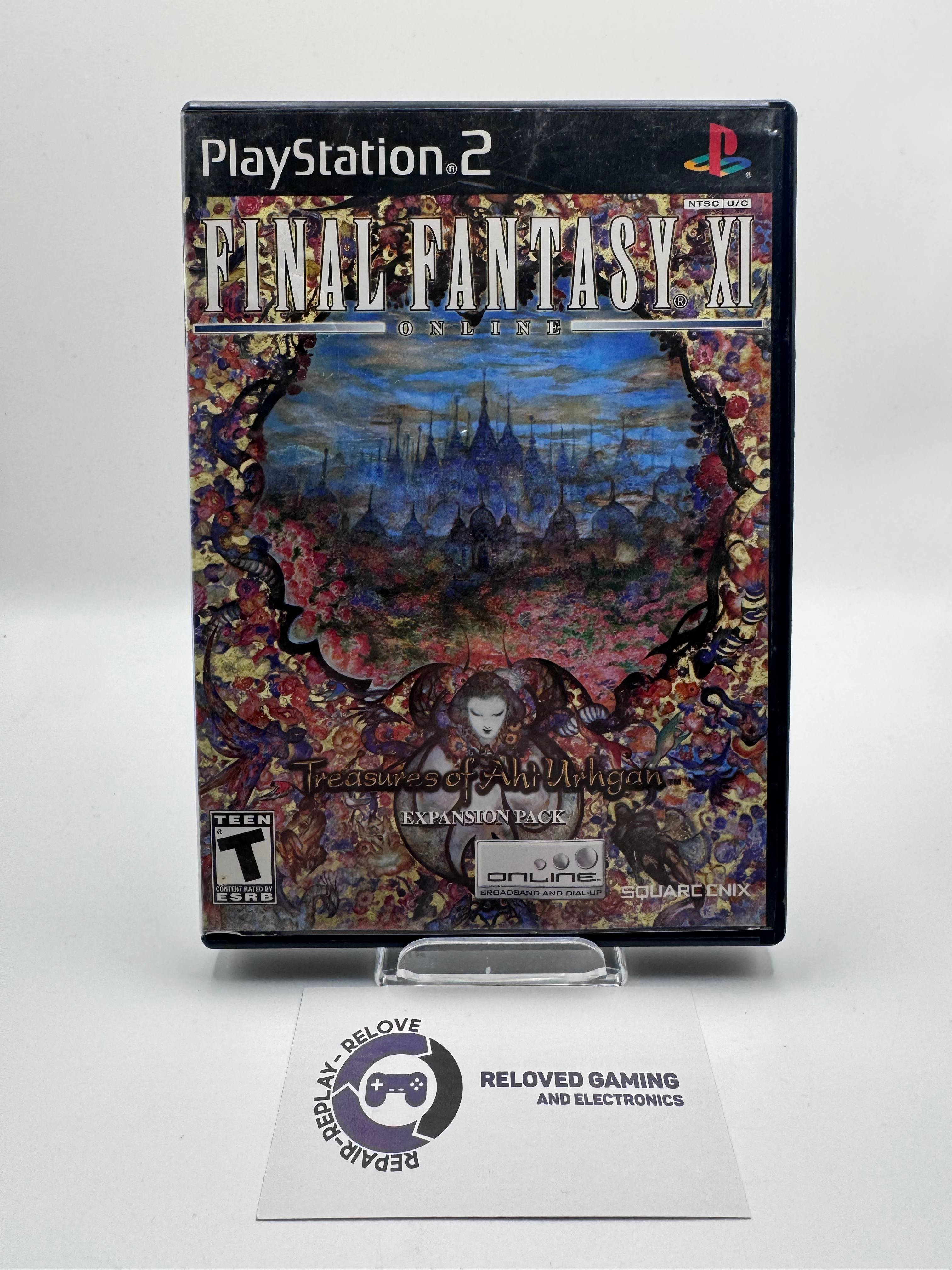 Final Fantasy XI Online Treasures of Aht Urhgan PS2