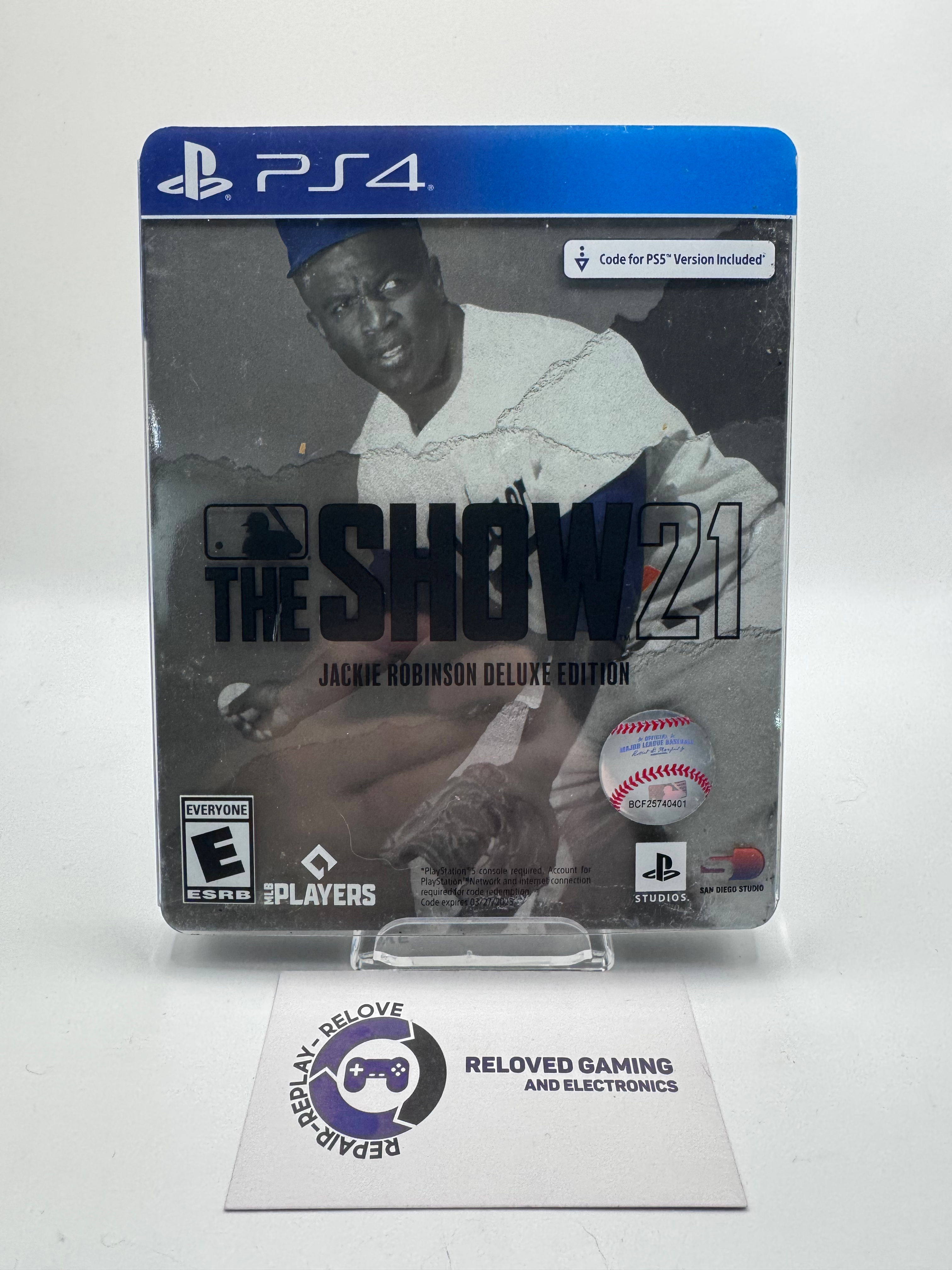 MLB the Show 21 PS4 Jackie Robinson Deluxe Edition PS4