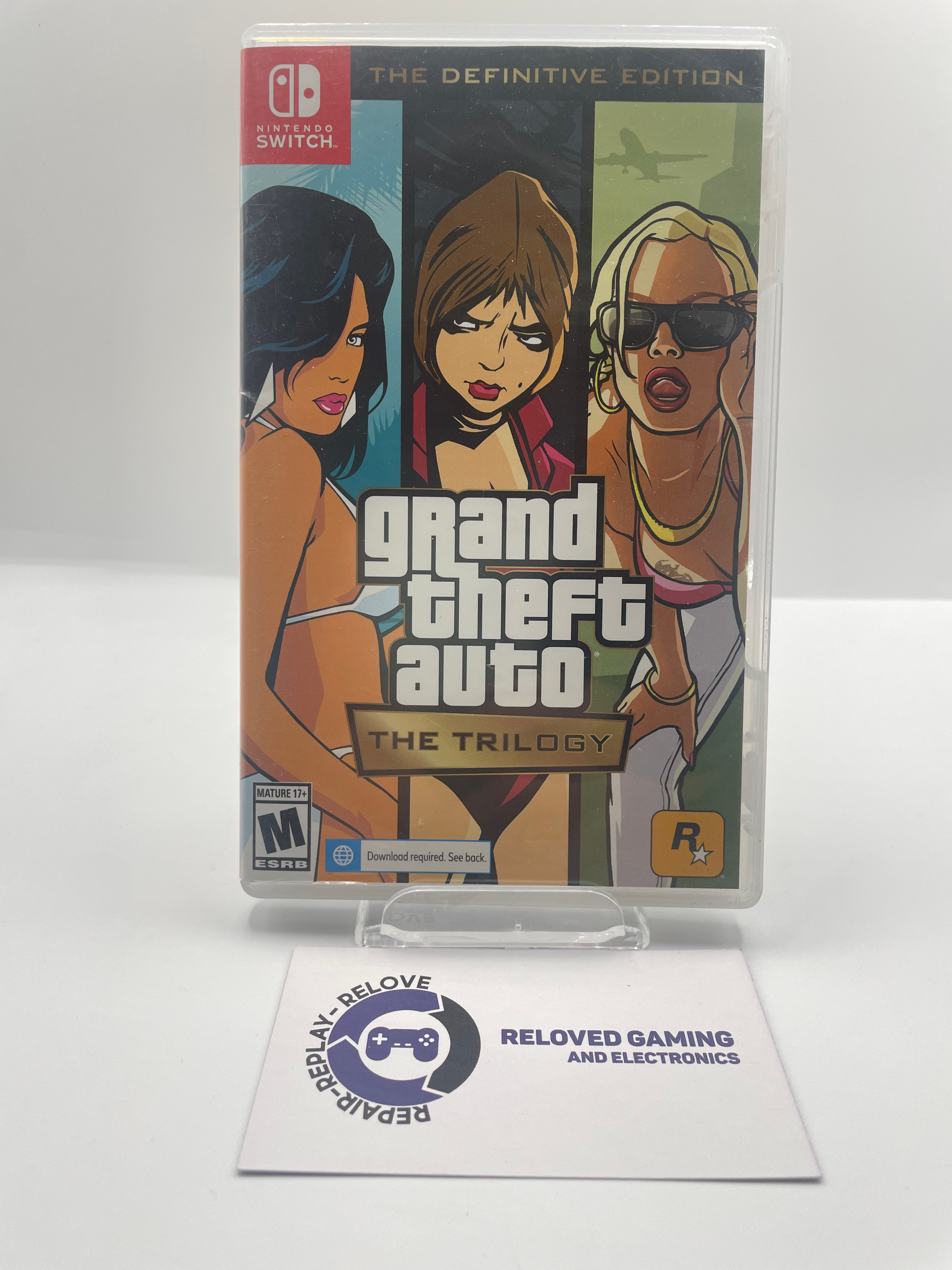 Grand Theft Auto The Trilogy The Definitive Edition Switch