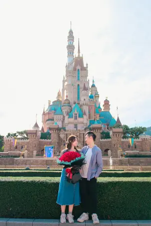 迪士尼求婚攝影作品_Snapro攝影師