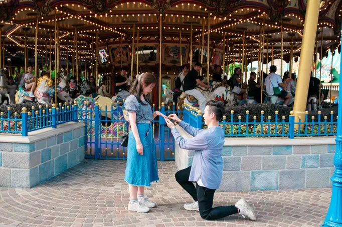 迪士尼求婚攝影作品_Snapro攝影師