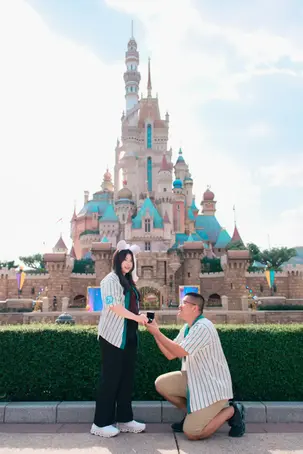 迪士尼求婚攝影作品_Snapro攝影師