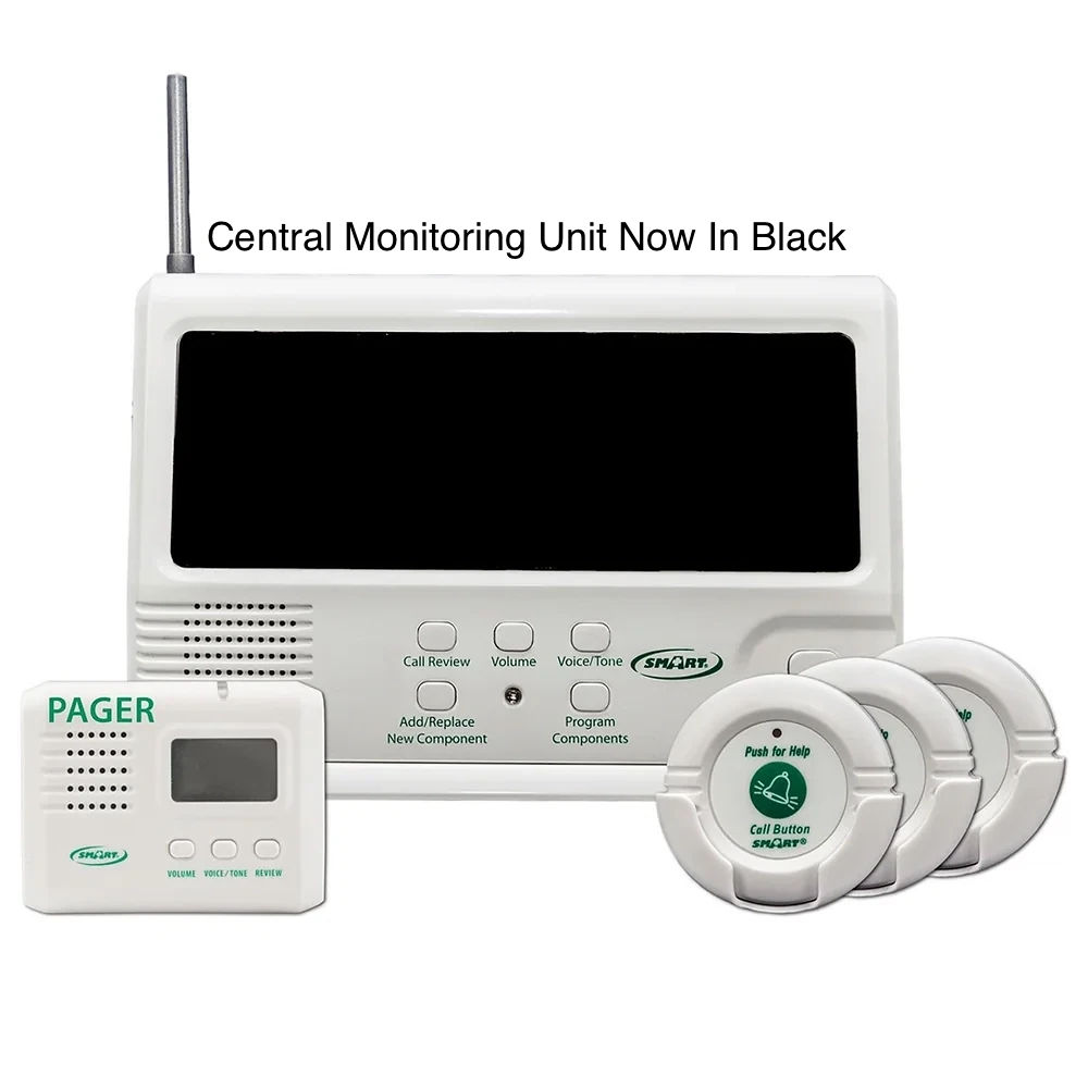 Clinic Central Monitoring Unit with 3 x Call Buttons & Pager