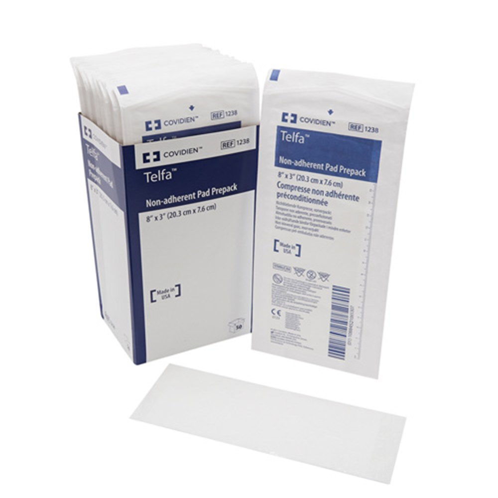 Telfa Non-Adherent Dressings 7.5 x 20cm Sterile Box of 50