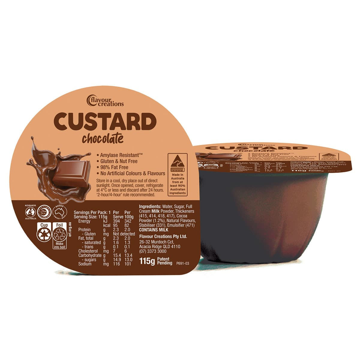 Chocolate Custard