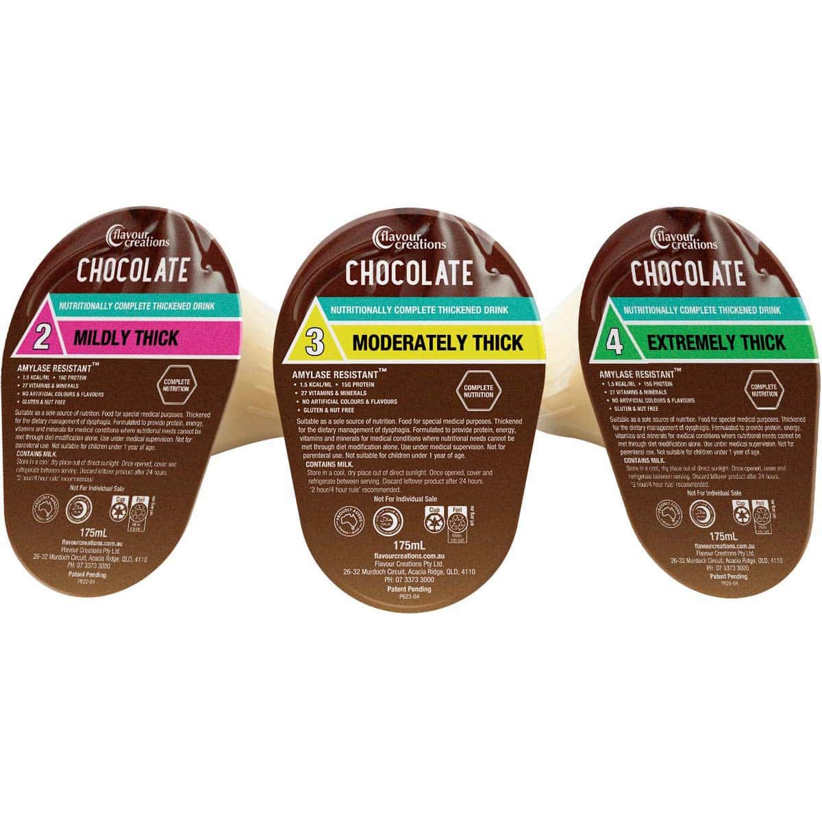 Chocolate Nutritionally Complete Thickened Supplement
