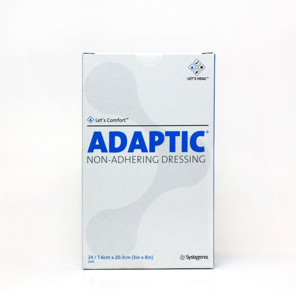 Adaptic Non-Adherent Dressings 20.3 x 7.6cm Box of 24