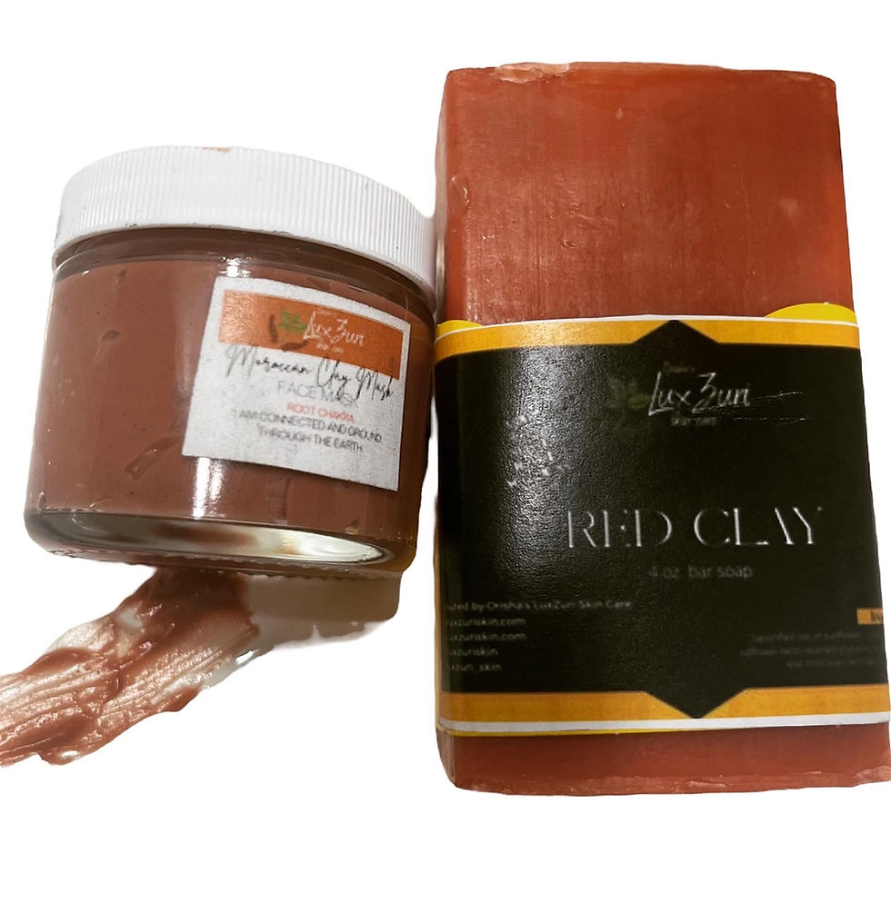 الصورة المصغرة: Moroccan Red Clay Soap Bar