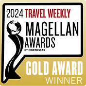2024 Travel Weekly Magellan Awards Gold Award Winner Logo