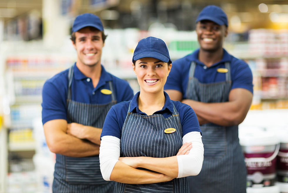 Employee group shot