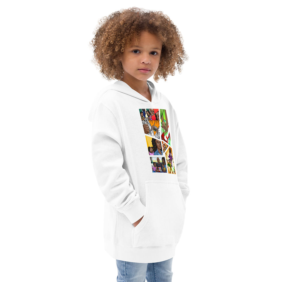 Thumbnail: Kids fleece hoodie