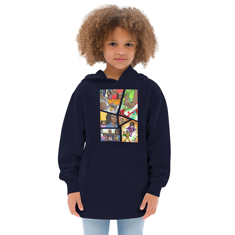 Thumbnail: Kids fleece hoodie
