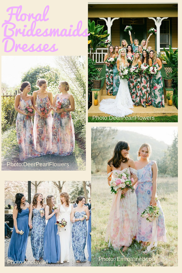 Floral Bridesmaids Dresses - Yay? Or Nay?