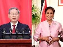 Chinese premier congratulates new PM of Trinidad & Tobago