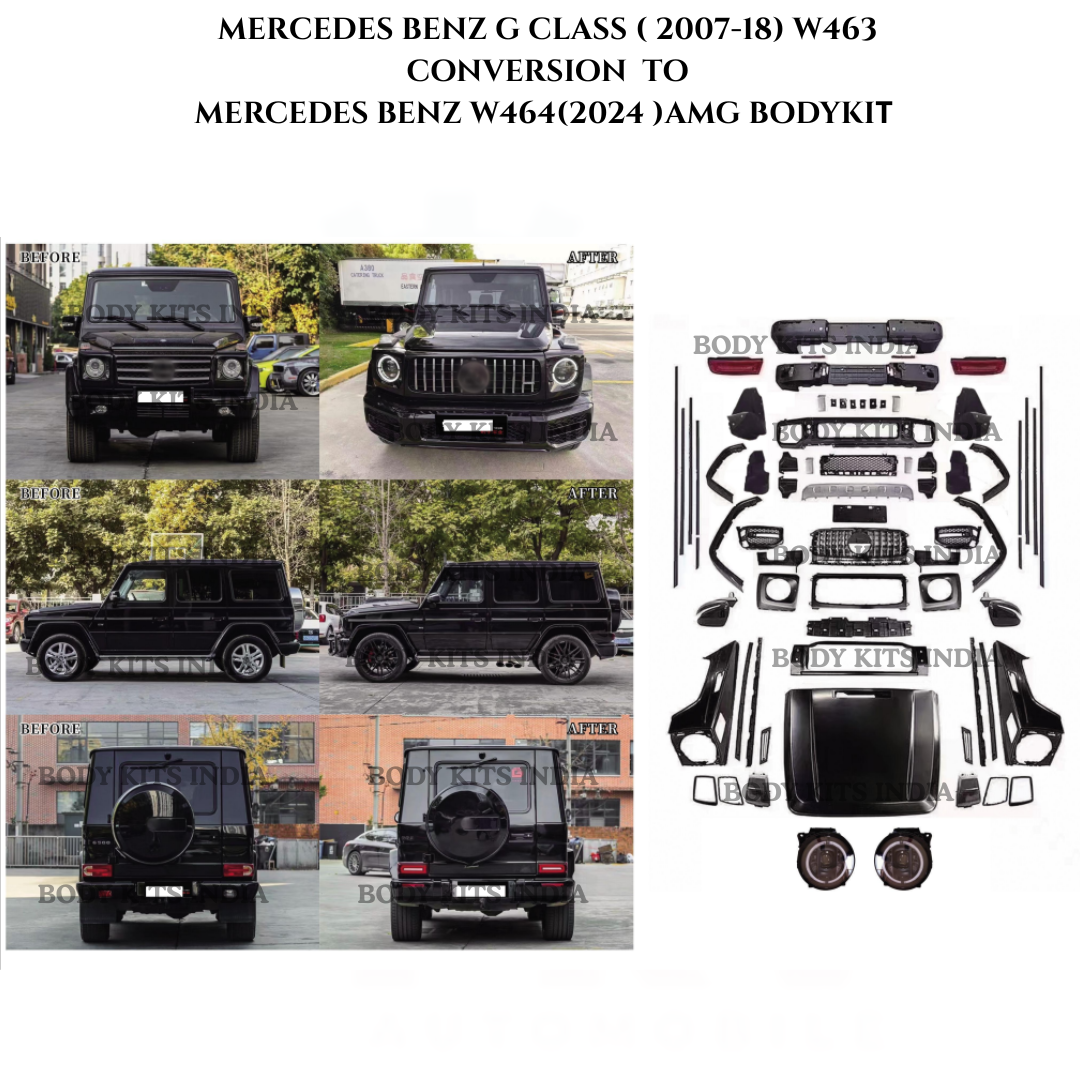 Range Rover Vogue body kit panels ready for professional installation