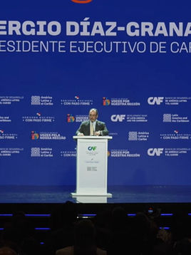 EMPRESARIOS BOLIVIANOS PROYECTAN NUEVAS OPORTUNIDADES EN EL FORO ECONÓMICO DE CAF
