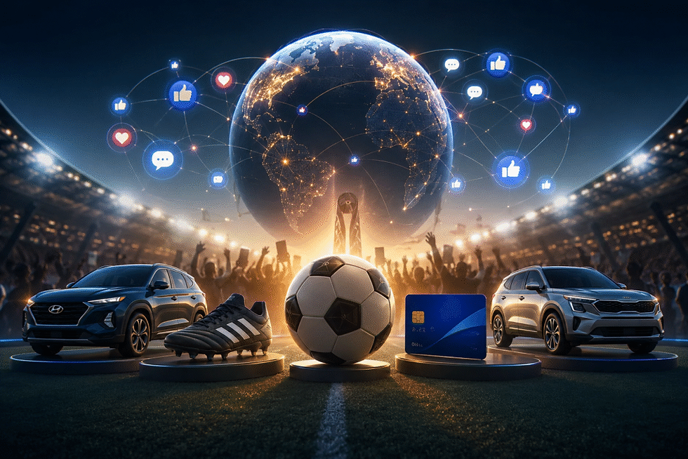 HYUNDAI, ADIDAS, VISA Y KIA DOMINAN LA CONVERSACIÓN DEL MUNDIAL 2026.