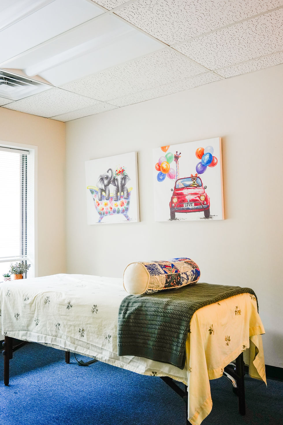 Comfortable therapy room for speech therapy in Sykesville MD
