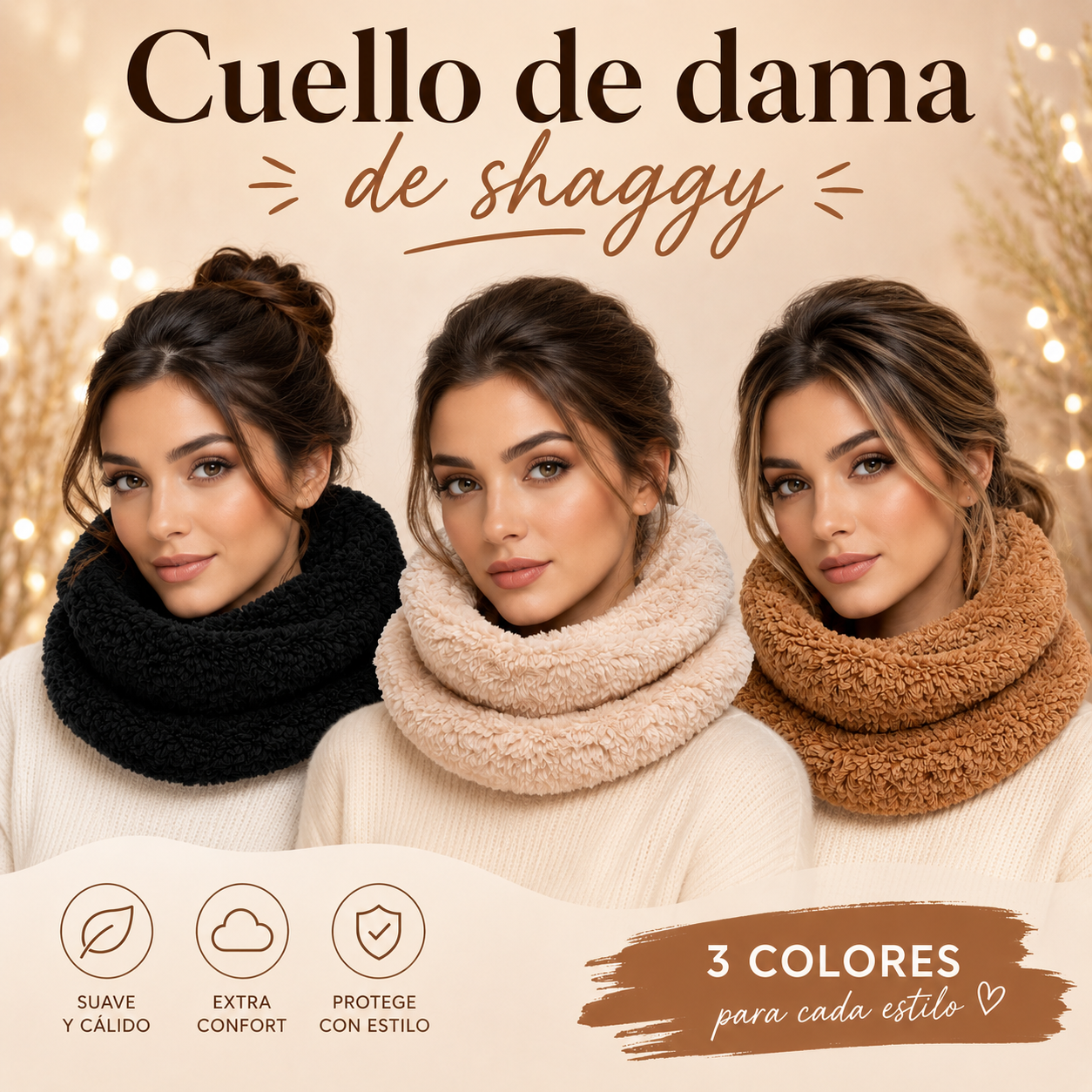 Cuello de dama  de shaggy-4256