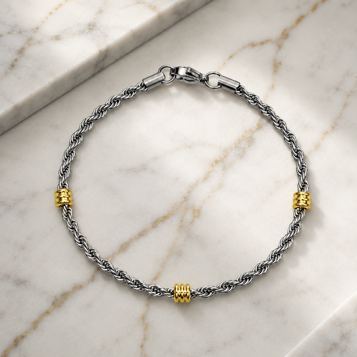 Pulsera de acero-7913