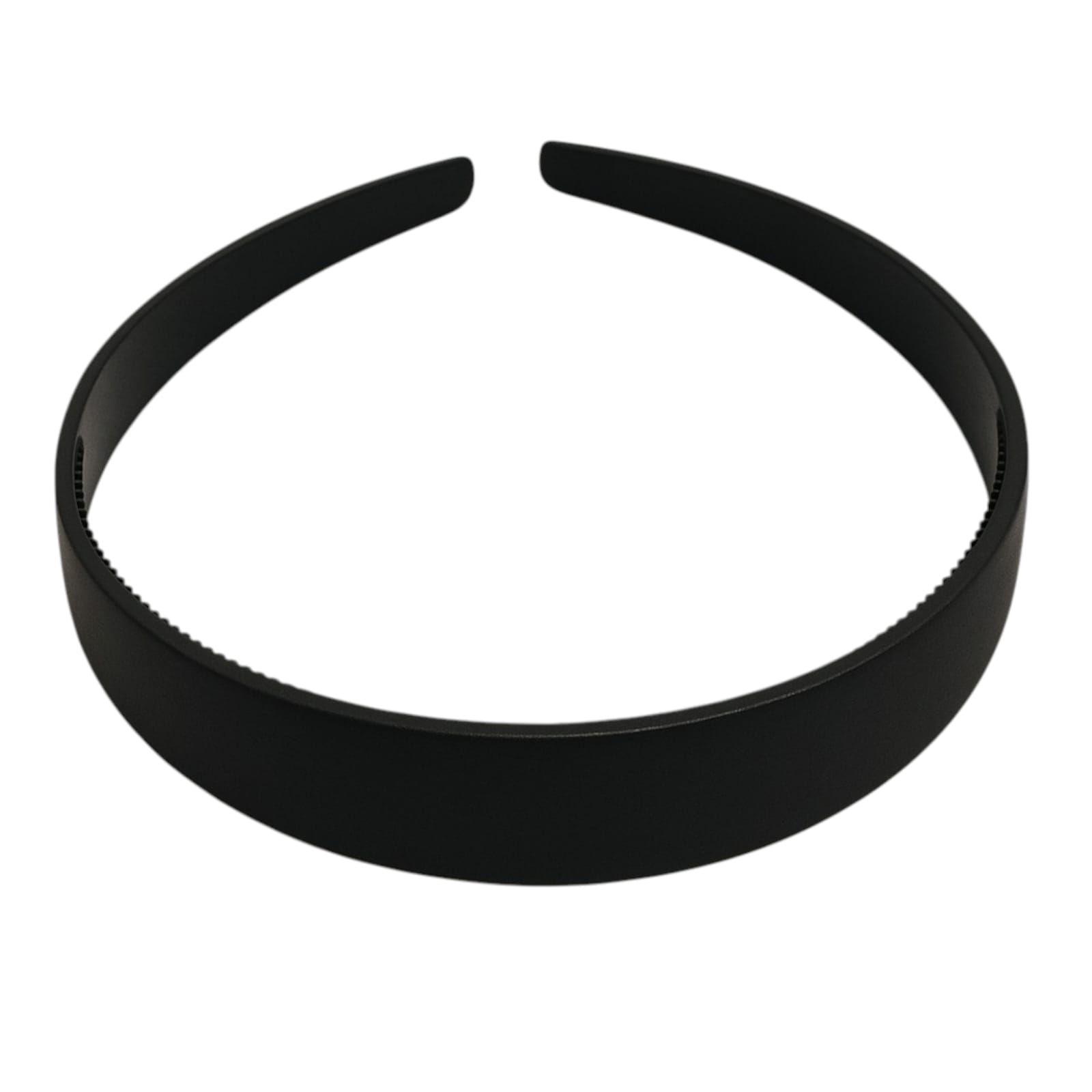 Vincha de plastico negra lisa-6195