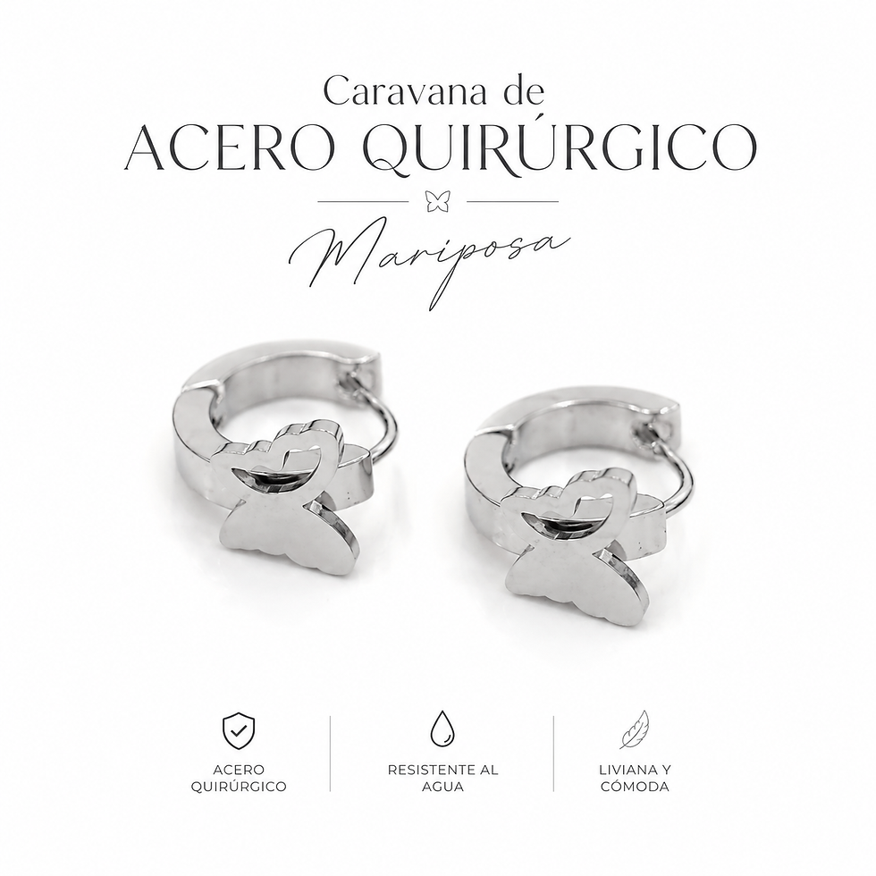 Miniatura: Caravana de acero de mariposa-8015