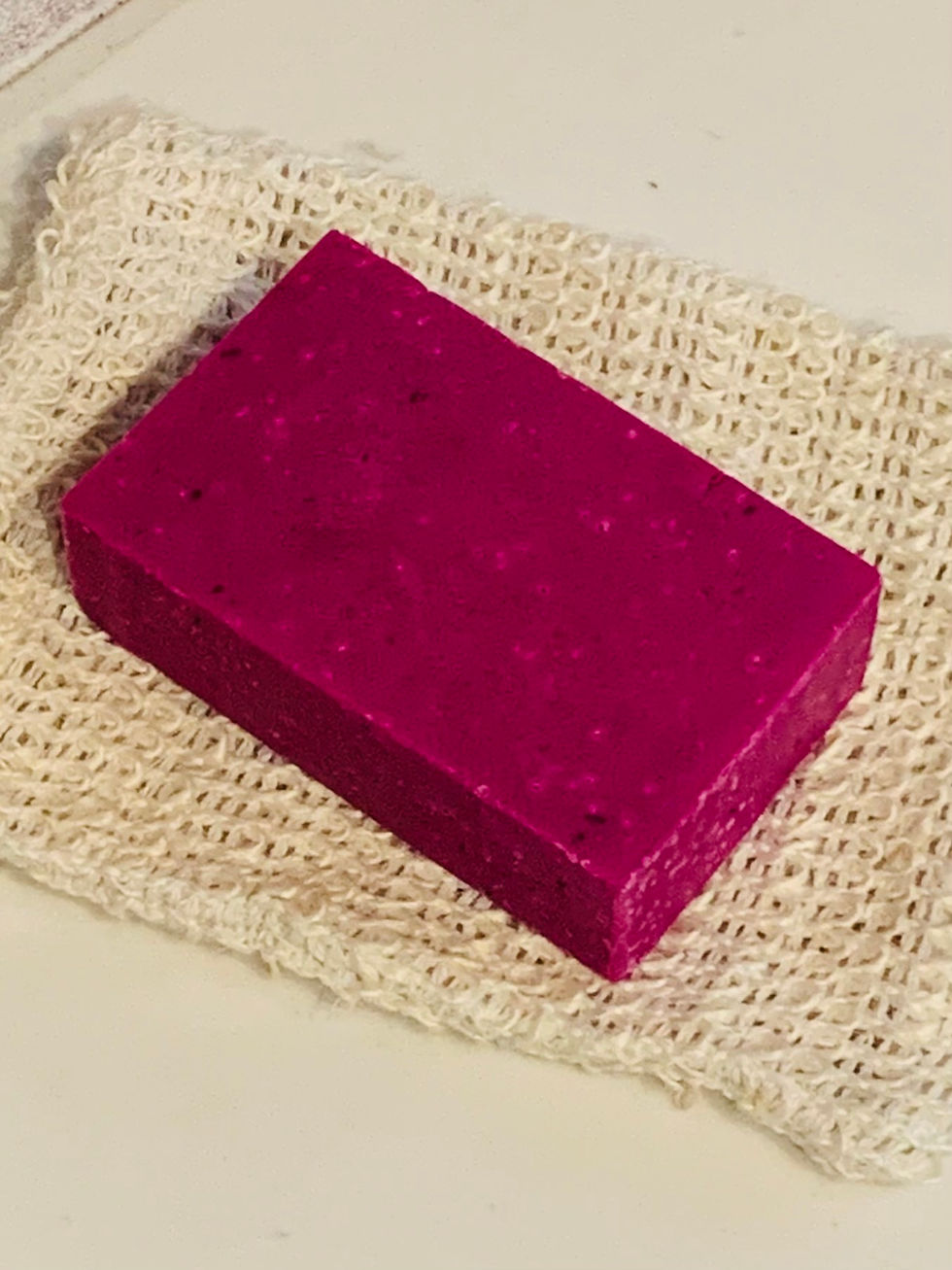 Thumbnail: LOVE Scrubbing Salt / Oatmeal Body Soap
