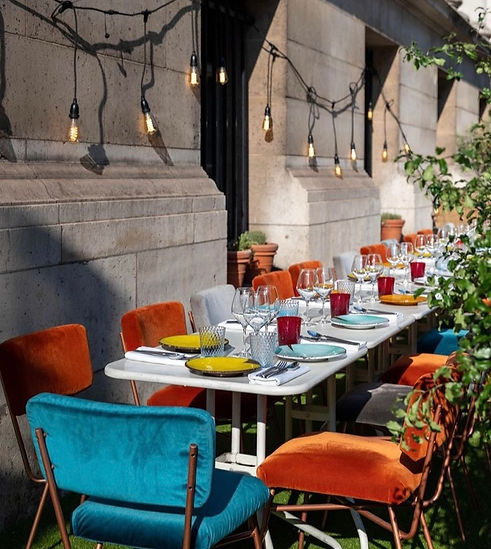 aménagement de terrasse de restaurant