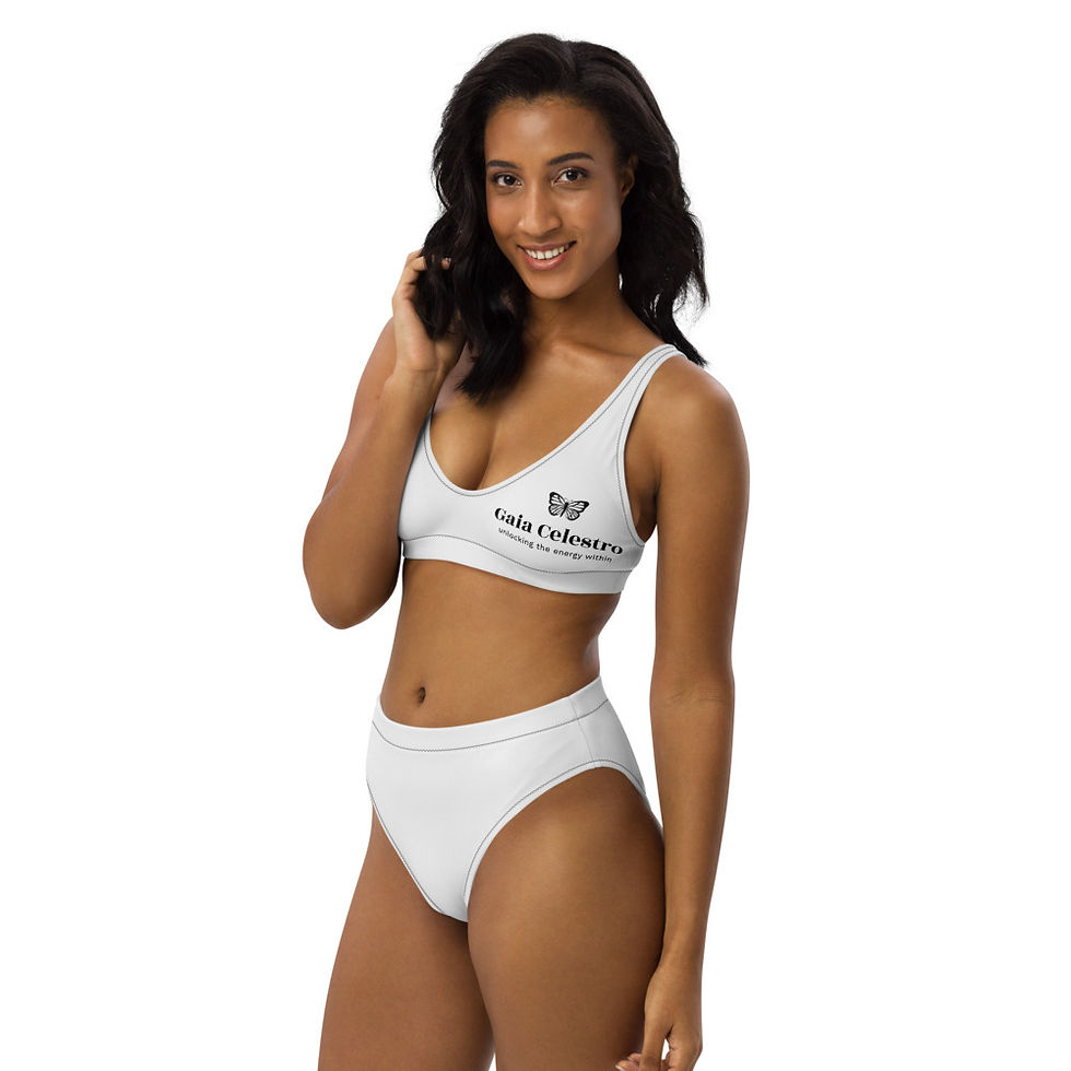 Thumbnail: Recycled high-waisted bikini