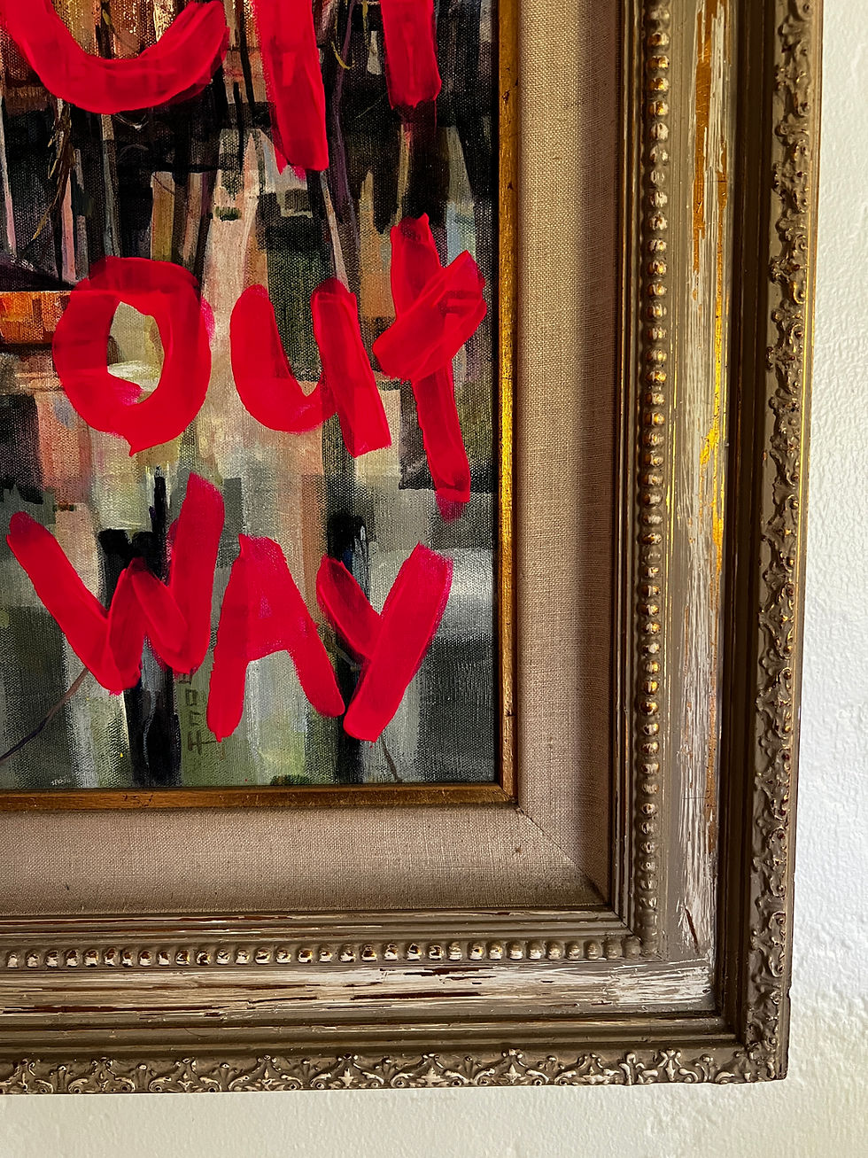 Thumbnail: MOVE BITCH GET OUT THE WAY Painting