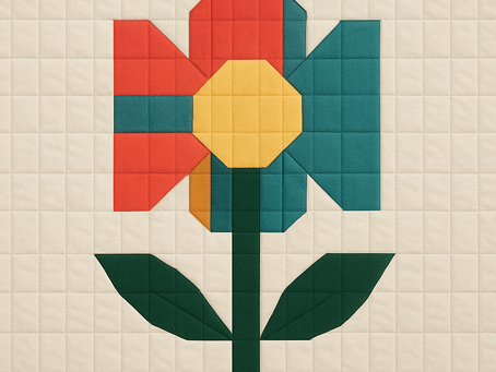 CMQG Summer Challenge 2025 Mini Flower Power