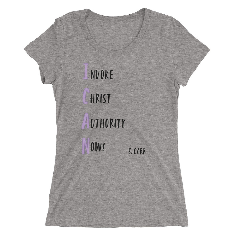 Thumbnail: I CAN Womens T-shirt