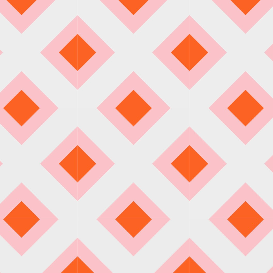 Pink & Orange Diamonds 