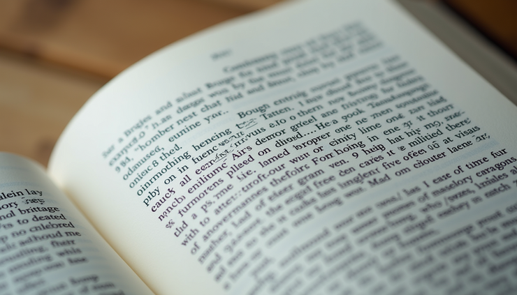 Close-up view of a student’s annotated copy of "The Cask of Amontillado" with notes and highlights