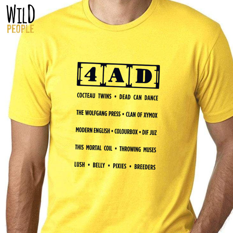 Miniatura: Camiseta 4AD Records