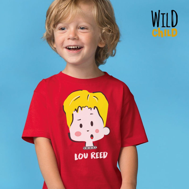 Miniatura: Camiseta Infantil Lou Reed - Wild Child