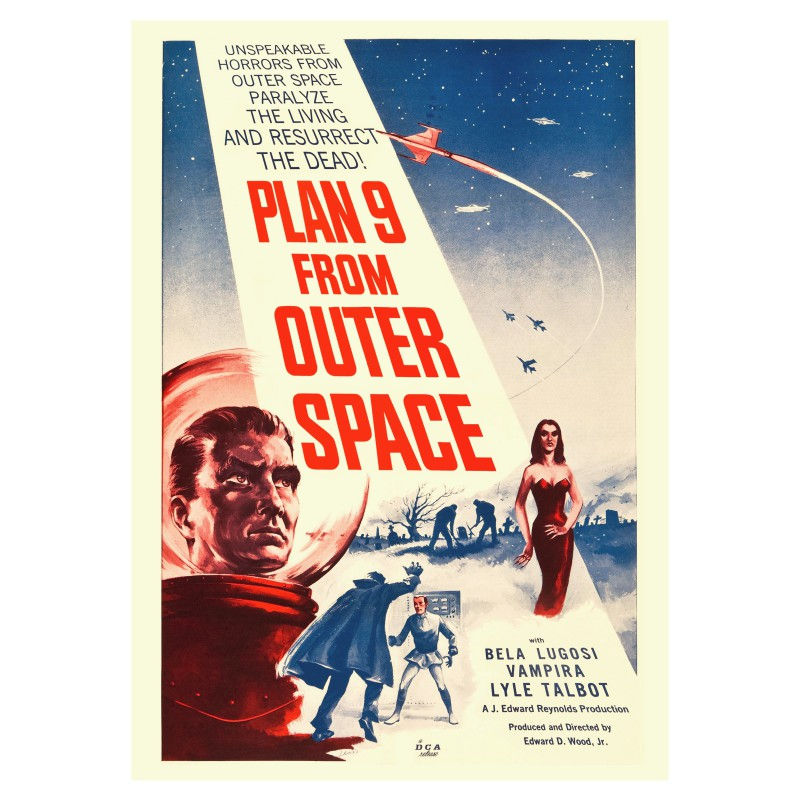 Miniatura: Poster Filme Plan 9 from Outer Space