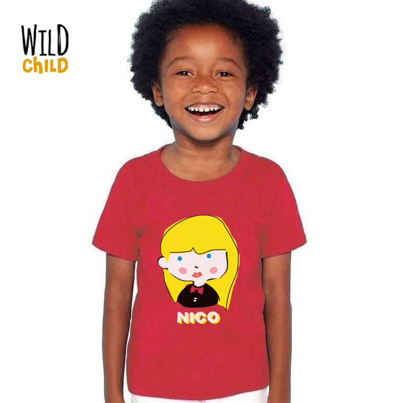 Miniatura: Camiseta Infantil Nico - Wild Child