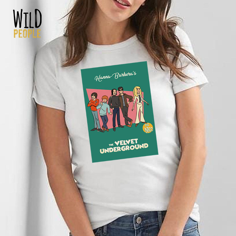 Camiseta The Velvet Underground - Hanna Barbera
