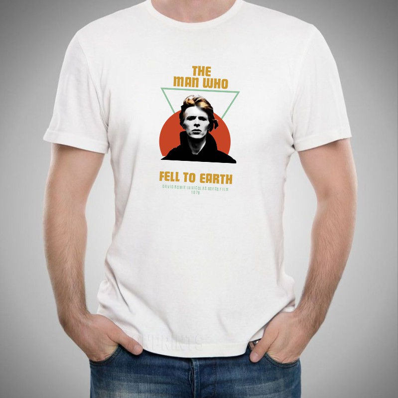 Camiseta Bowie - O Homem que caiu na Terra