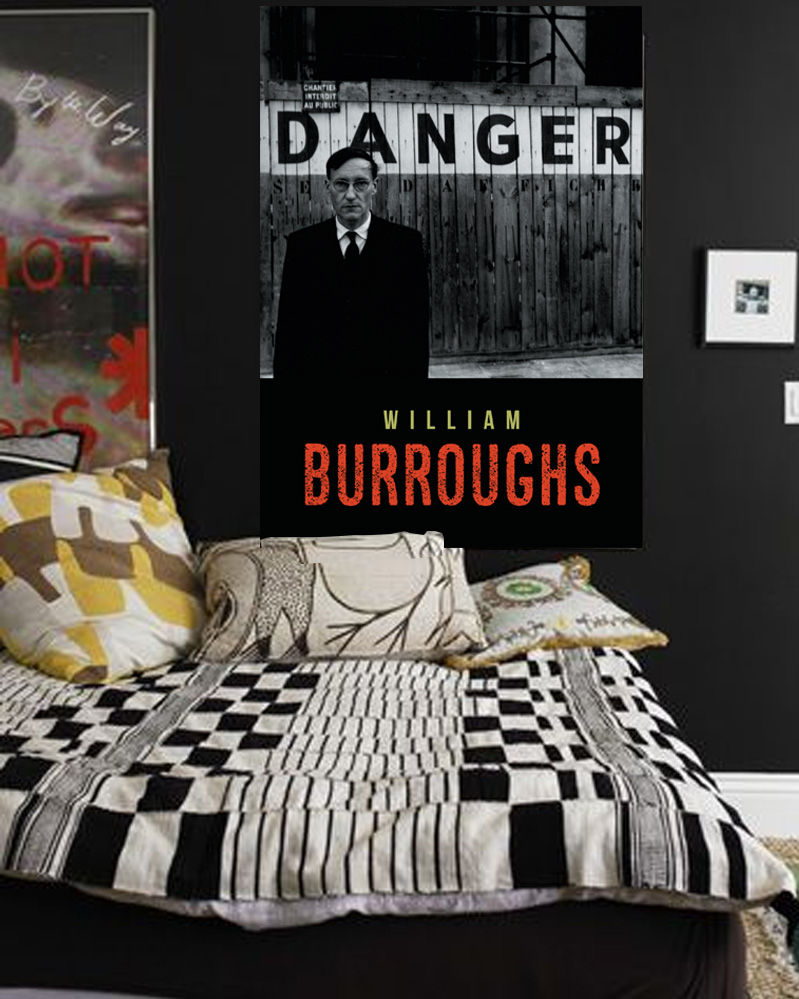 Poster William S. Burroughs - Coleção Escritores & Poetas
