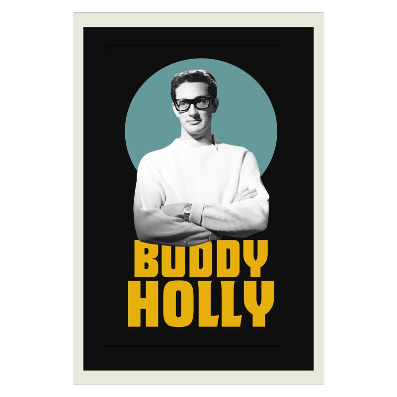 Miniatura: Poster Buddy Holly - Coleção 50's