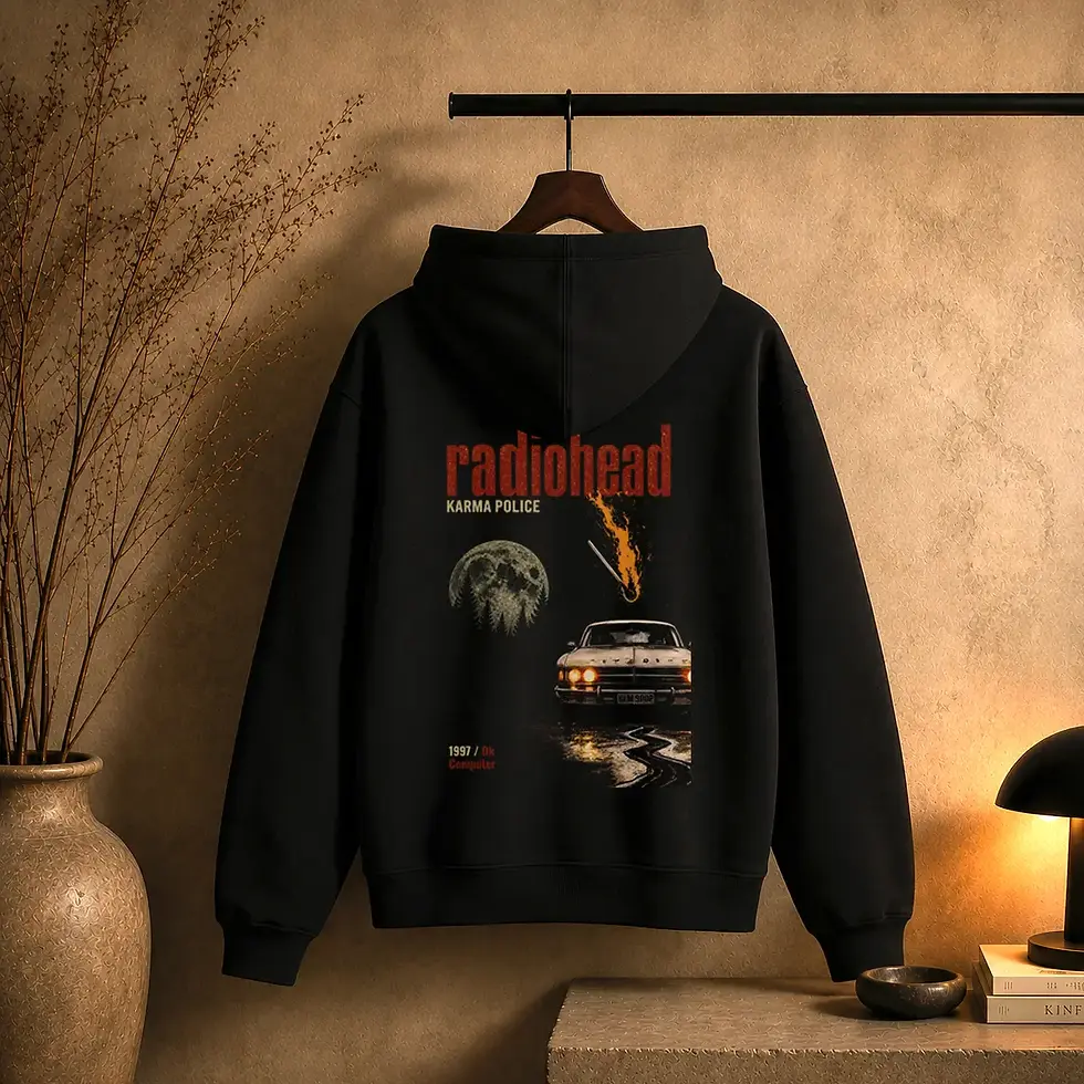 Miniatura: Moletom com Capuz -Radiohead -Karma Police