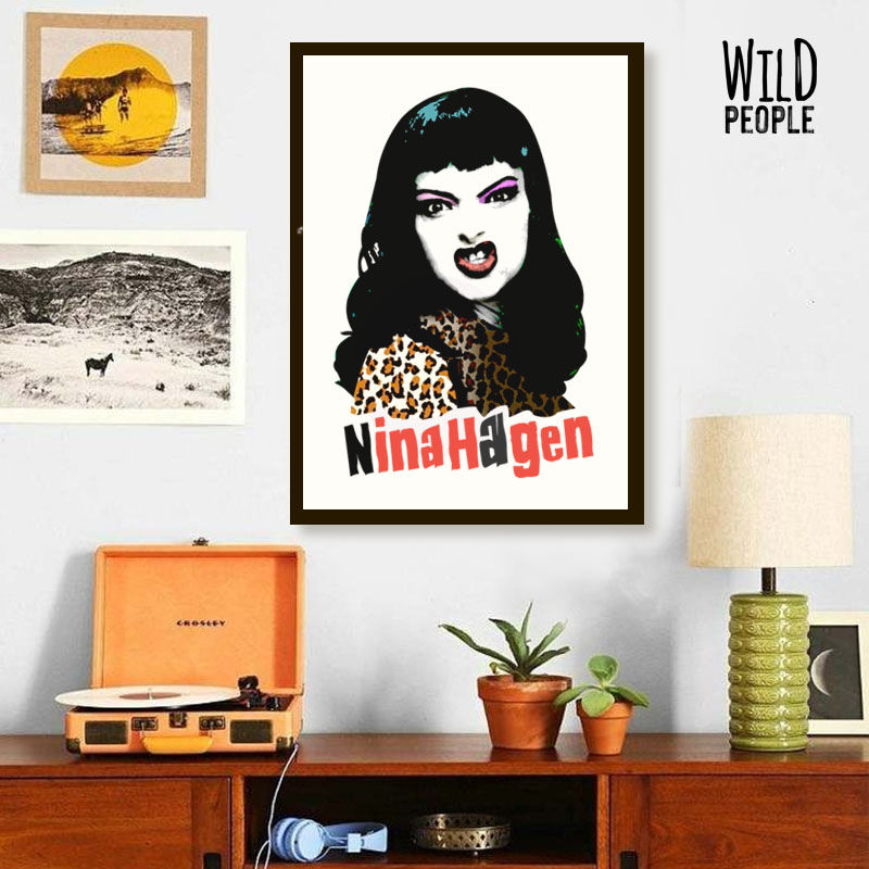 Quadro Nina Hagen - 40cm x 60cm
